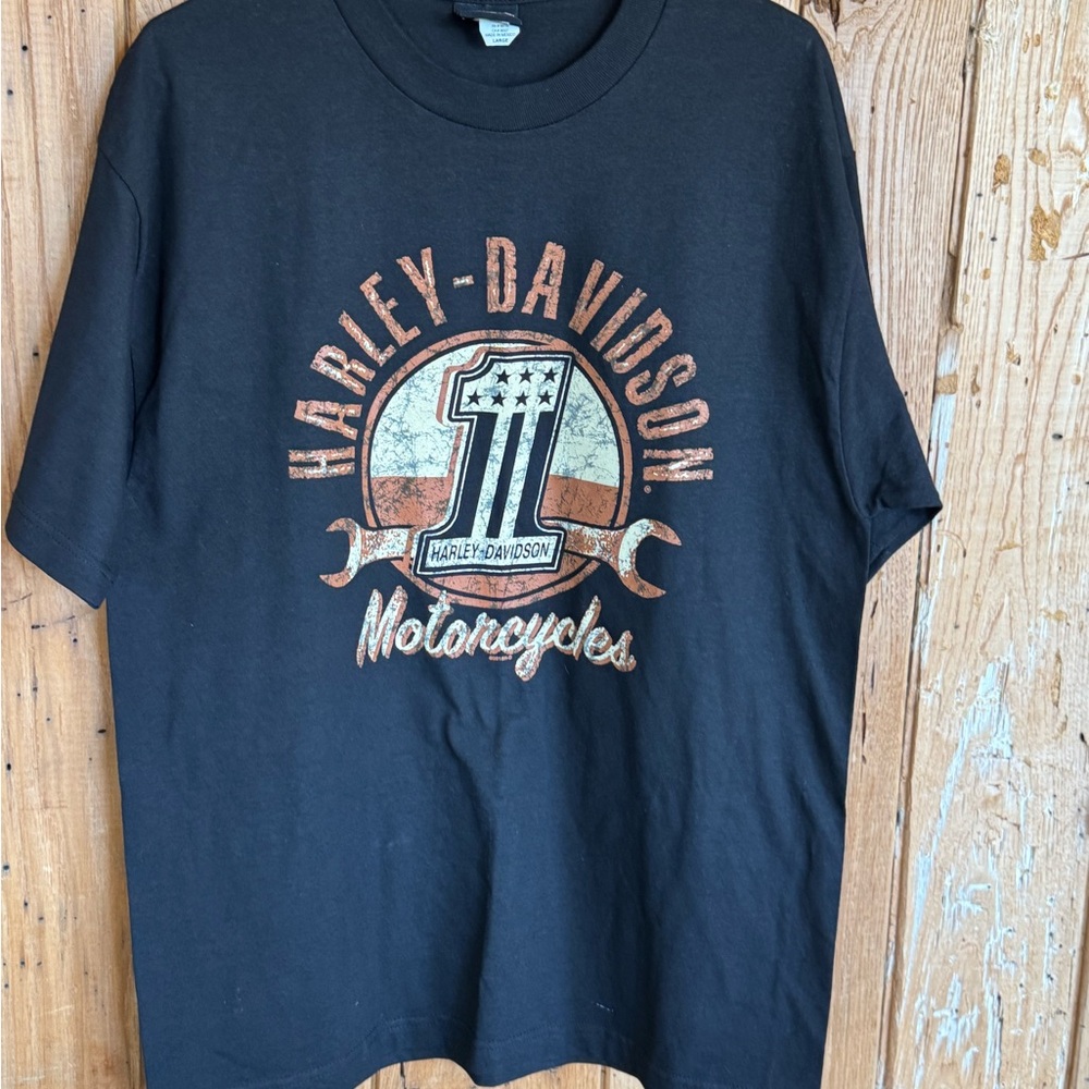 Harley-Davidson Huntington Beach Graphic T-Shirt, Men’s Large, Black - Picture 9 of 11
